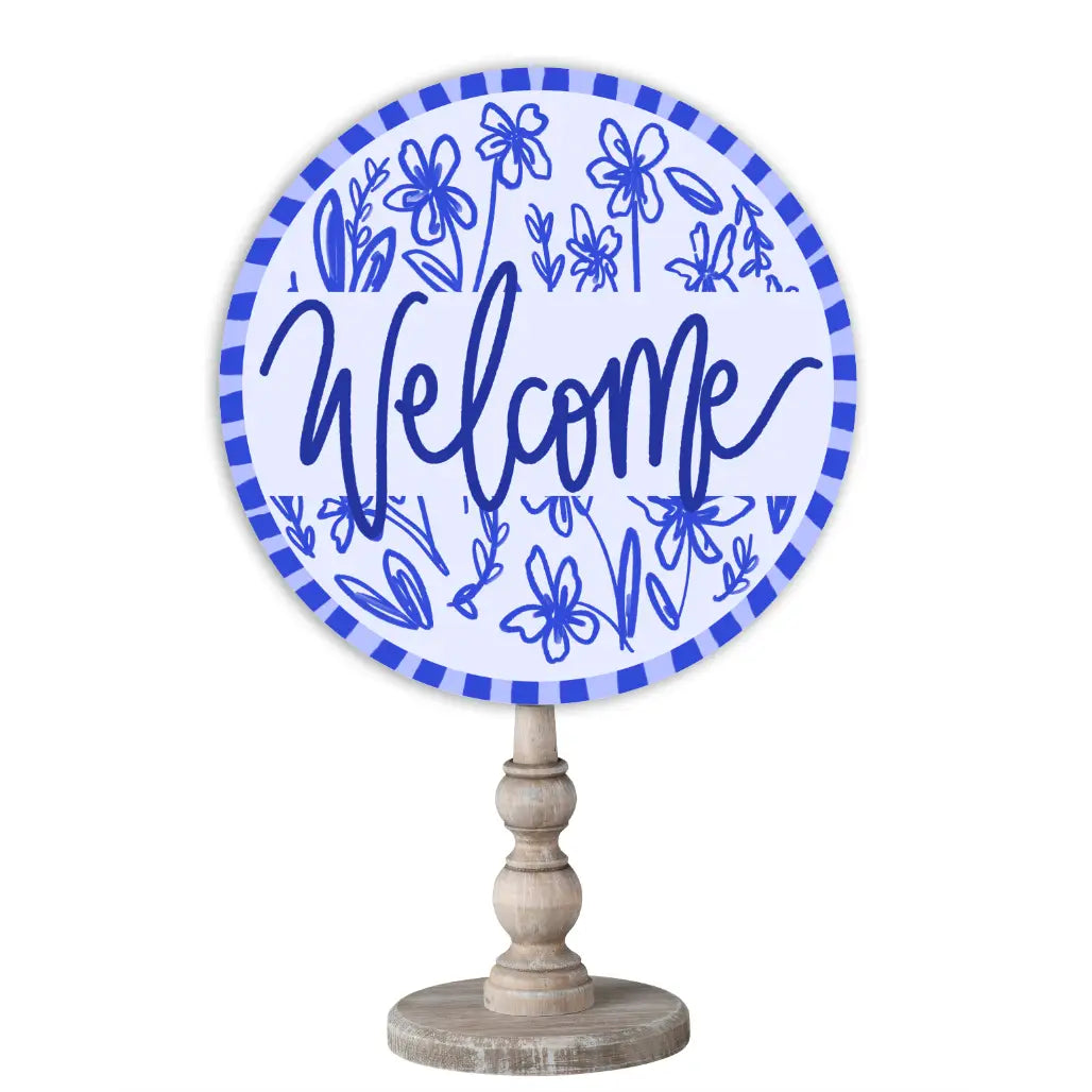 Chinoiserie Welcome Topper