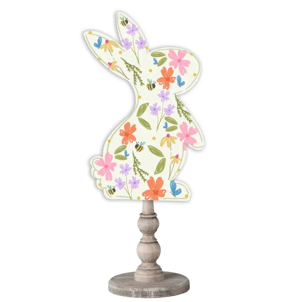 Floral Bunny Topper