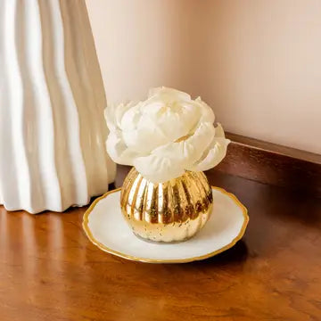Sweet Grace Flower Diffuser- Metallic Vase