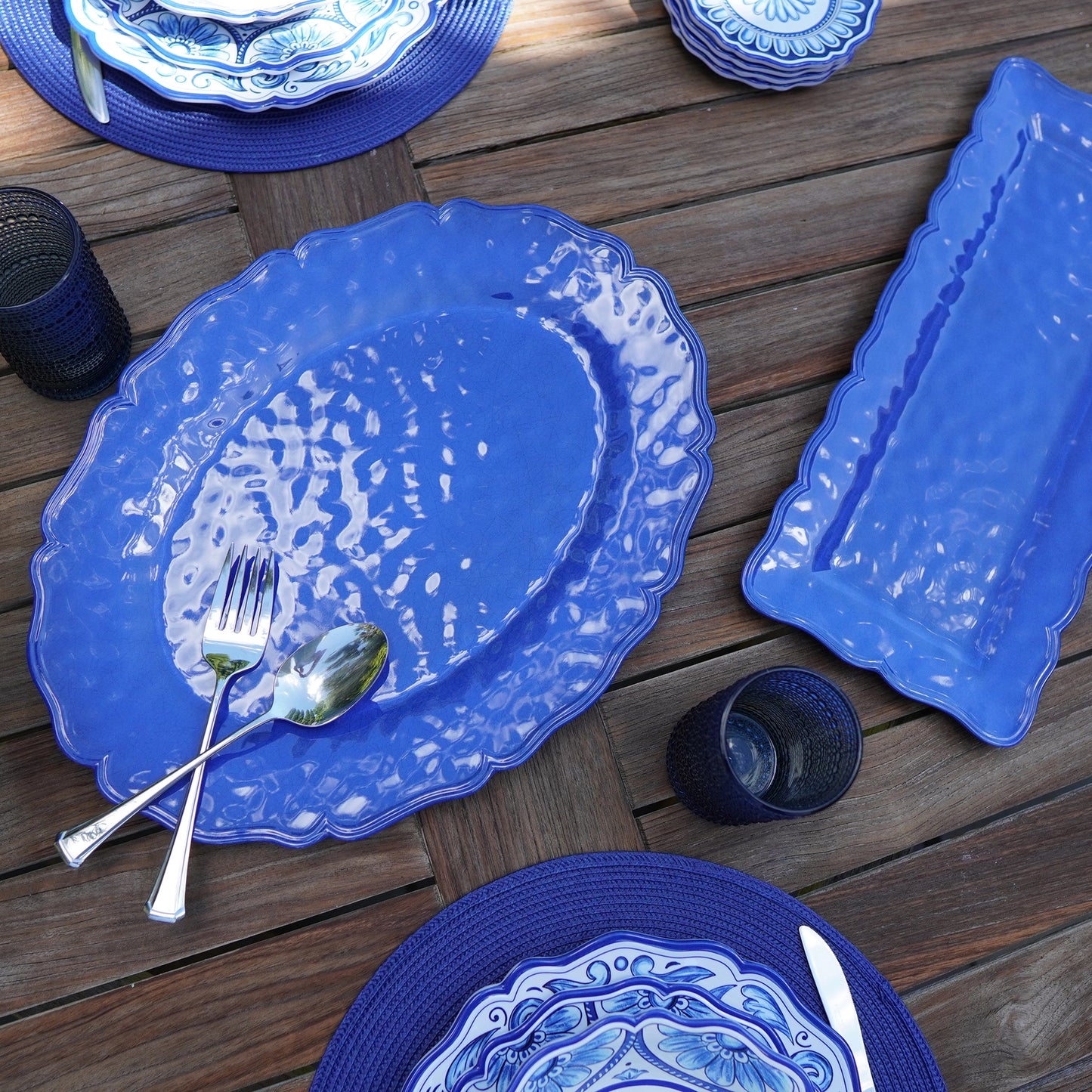 Melamine Large Serving Bowl (3 Colors)