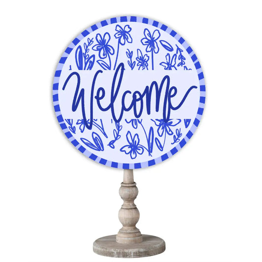 Chinoiserie Welcome Topper