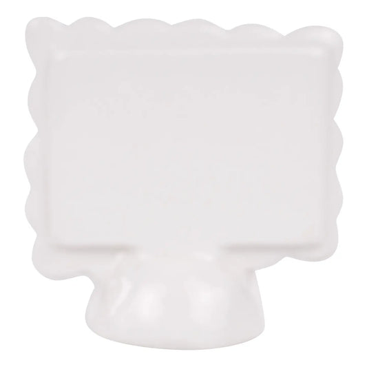Scalloped Rectangle Sign Charcuterie Board Topper