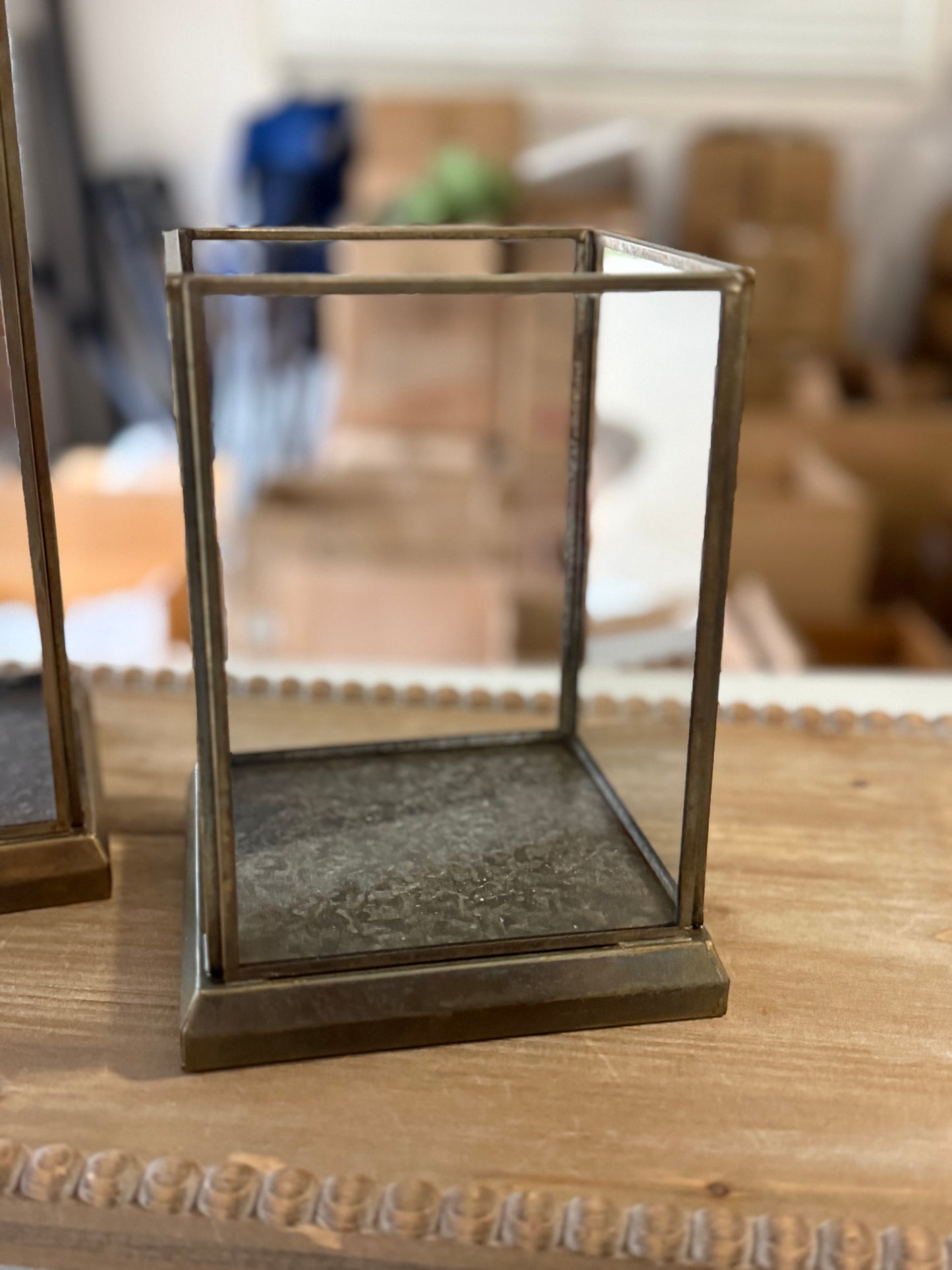 Brass and Glass Displayer (2 sizes)
