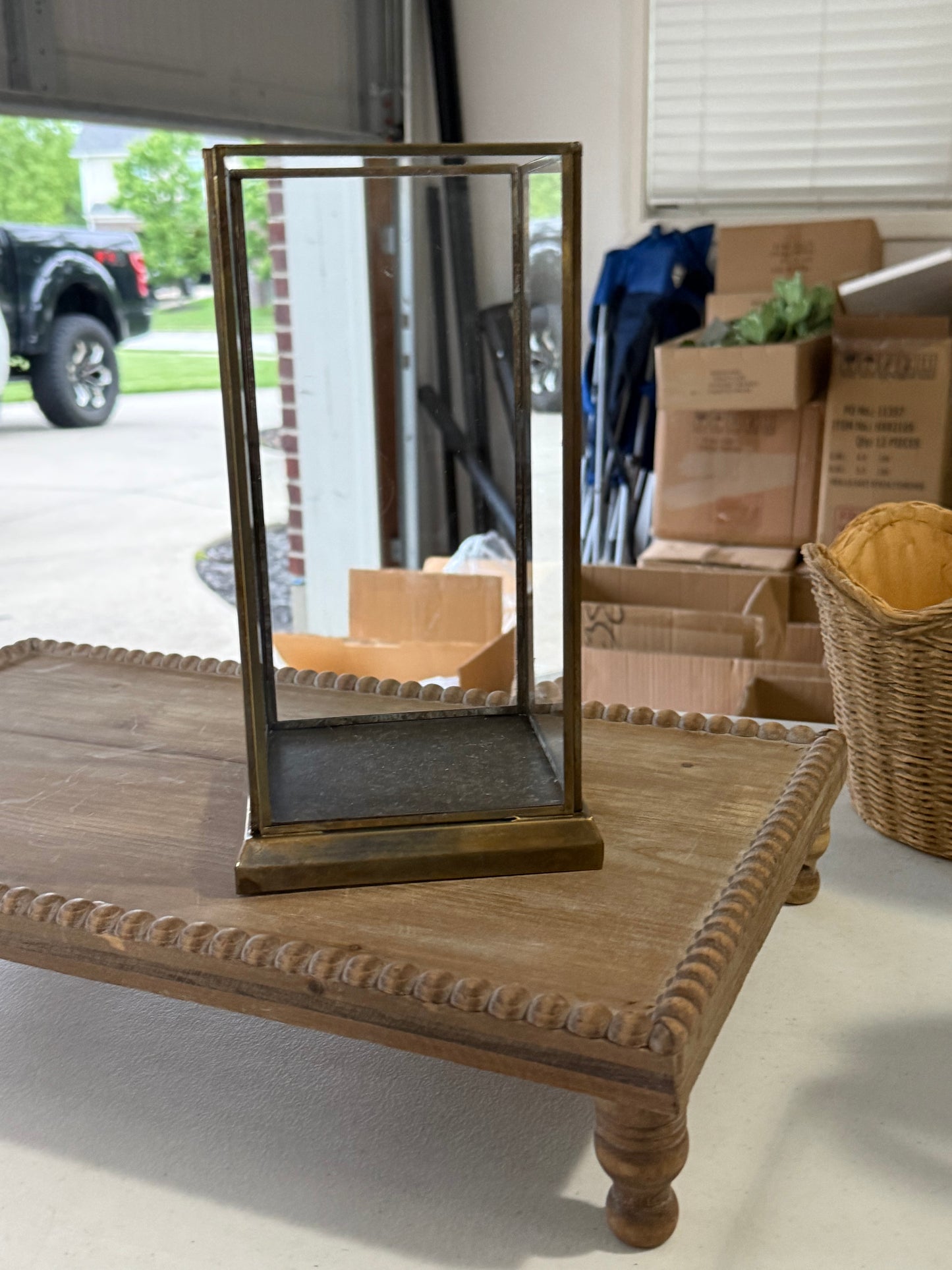Brass and Glass Displayer (2 sizes)