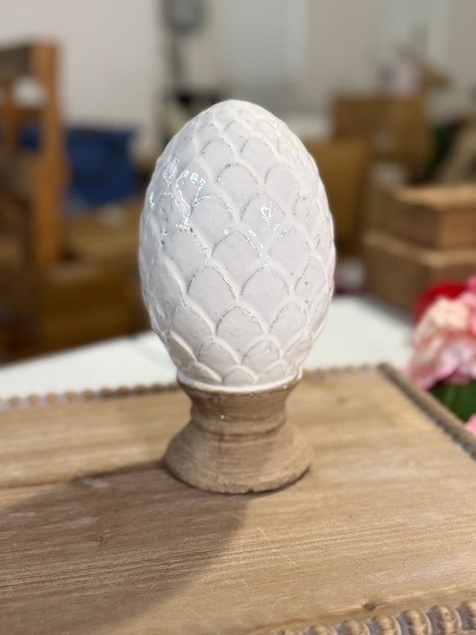 8.4” Ceramic Finial