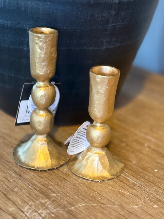 Gold Candle Holders