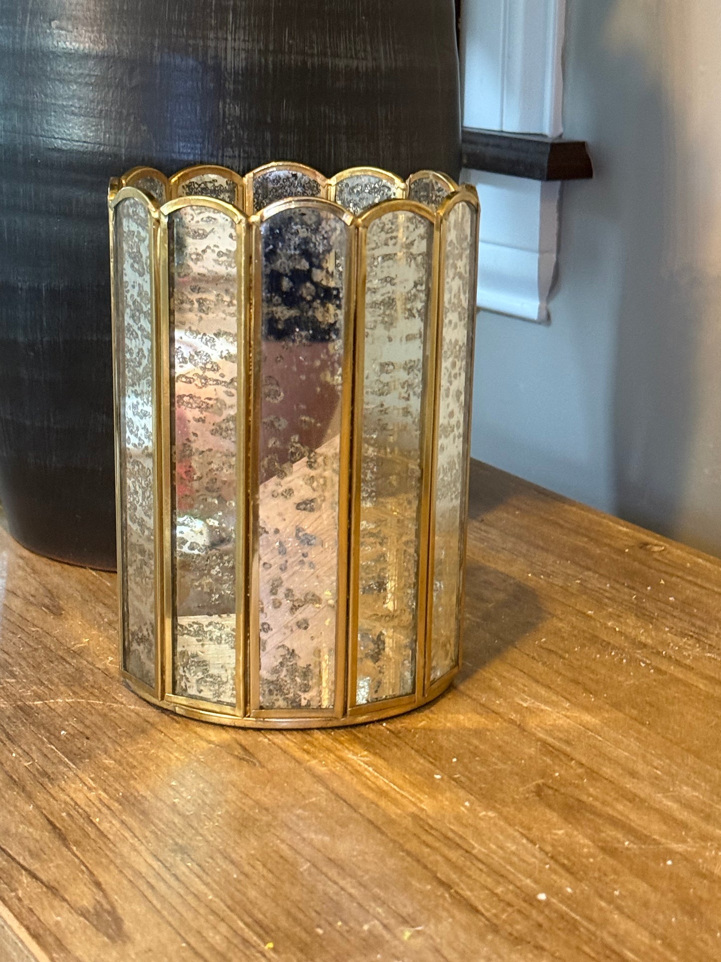 Brass and Glass Displayers