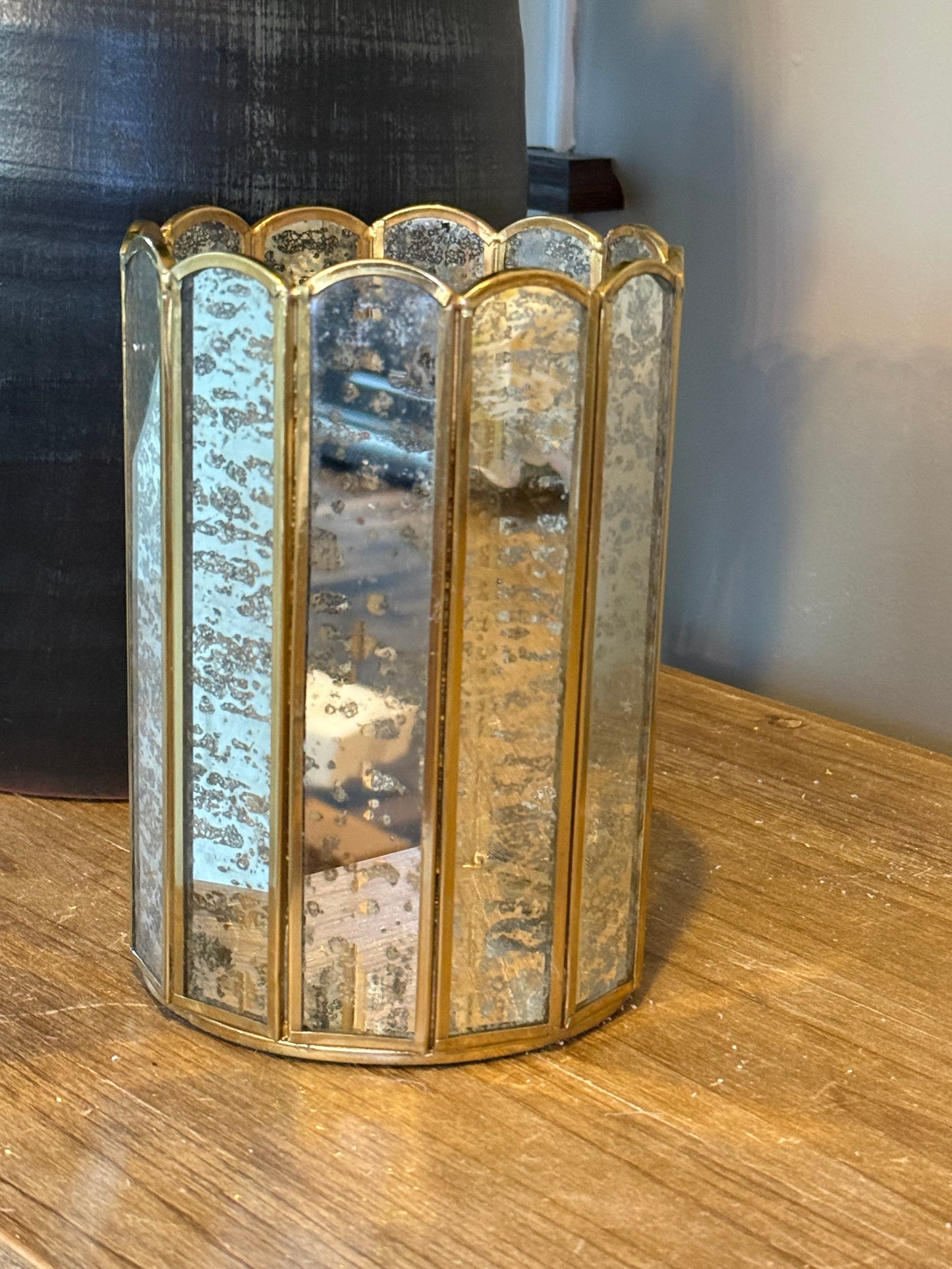 Brass and Glass Displayers